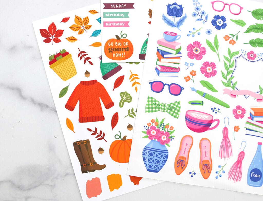 How To Use Printable Sticker Paper 
