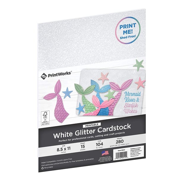 Silhouette Printable Window Cling 8.5X11 5/Pkg-Clear