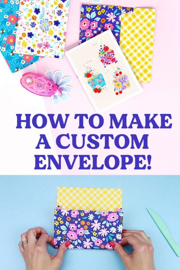 How to Make an Envelope out of Paper for Any Card - Yay Day Paper